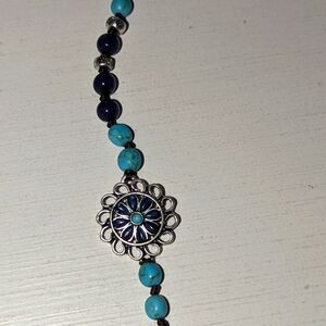 Blue/teal Lucky necklace
